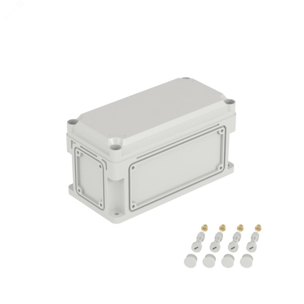 Корпус RAM box без МП 300х150х160 мм, с фланцами, непрозрачная крышка высотой 35 мм, IP67 531310