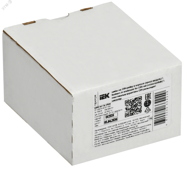 TEKFOR Шины на DIN-рейку (кросс-модуль) ШНК 4х7 3L+PEN IEK TF-DN10-4-07-100