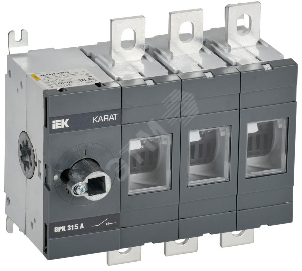 KARAT Выкл-разъед. ВРК без рукоятки 3P 315А KA-VR10-3-0315