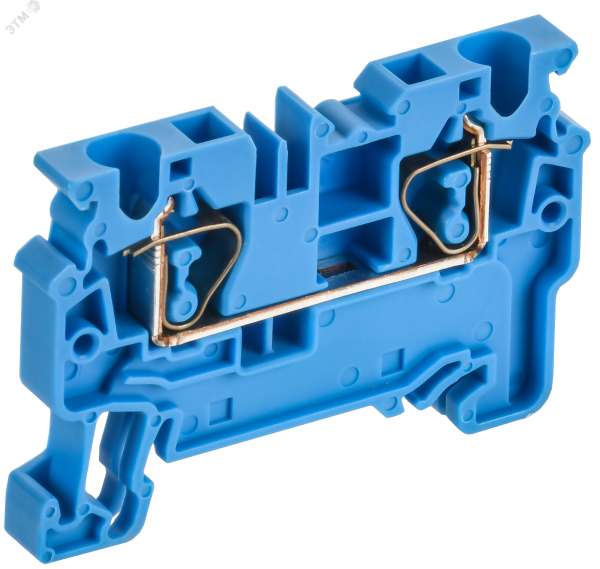ARMAFIX Клемма пружинная CX4 BU 4мм2 проходная синяя IEK AF-CT40-00-K07-004