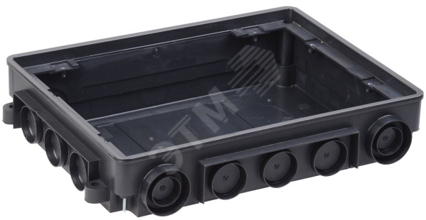 Коробка напольная ONFLOOR 12 модулей KNU-12-PA-9011