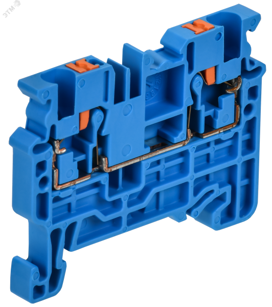 ARMAFIX Клемма пружинная CX2.5 BU 2,5мм2 проходная синяя IEK AF-CT40-00-K07-002