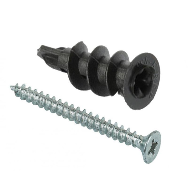 Анкер (дюбель) DRIVA NYLON с шурупом (уп.4шт) 102947