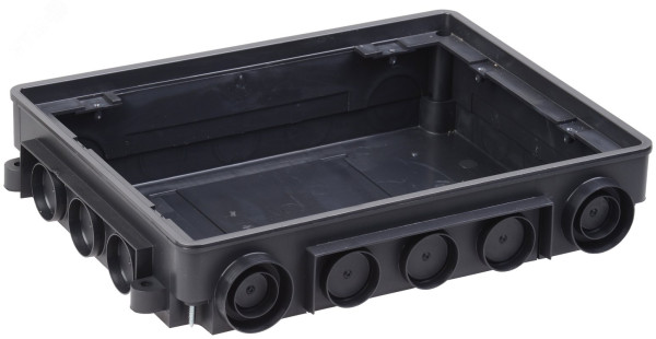 Коробка напольная ONFLOOR 12 модулей KNU-12-PA-9011