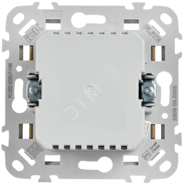 FLITE Светорегулятор проходной LED 250Вт СС16-5-1-ФлЛ льняной IEK FI-D22-0250-P-K88