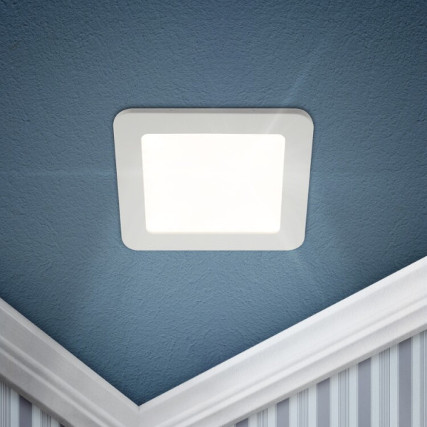 LED 2-6-4K Светильник светодиодный квадратный LED 6W 220V 4000K (40/960) Б0017489
